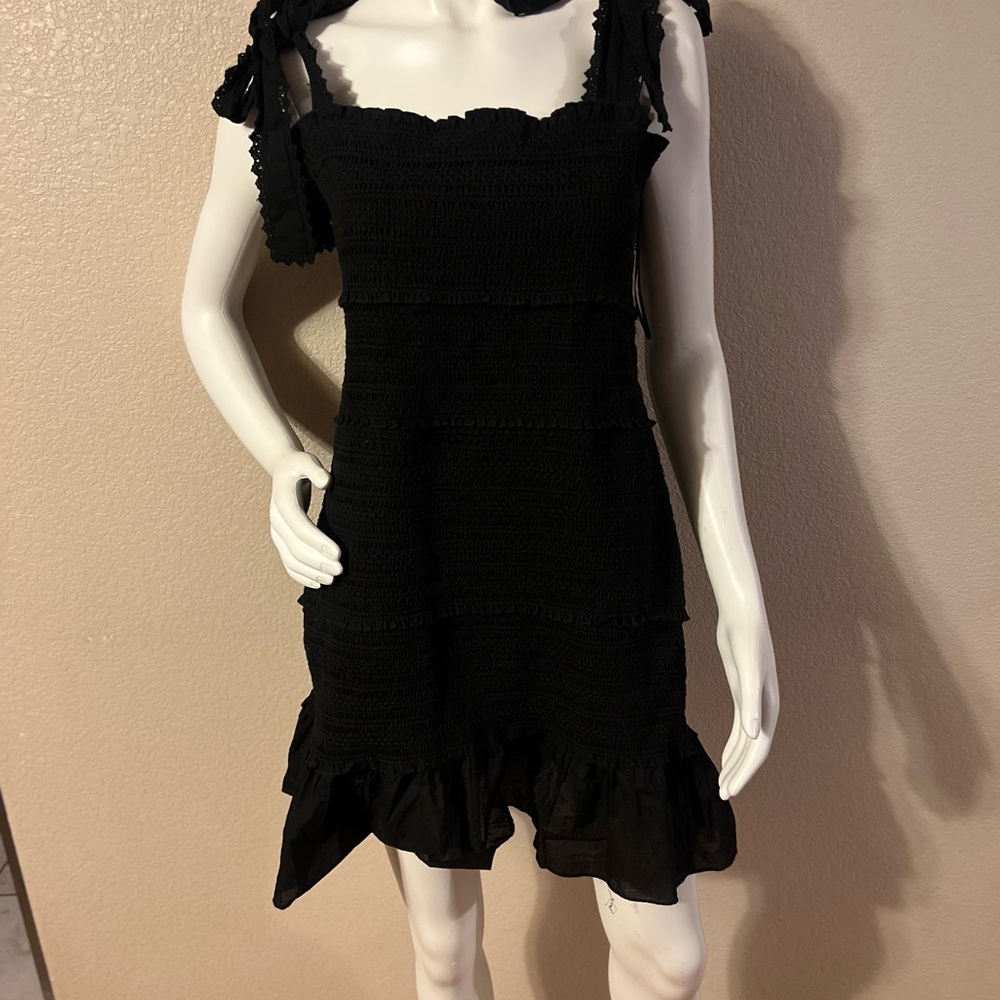 Chelsea & Violet Black Mini Dress NWT